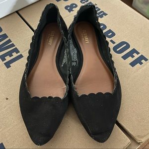 Old Navy Black Suede Dollshoes